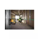 DEWALT USB Vonallézer 3 x 180° (zöld) 30 m IP65