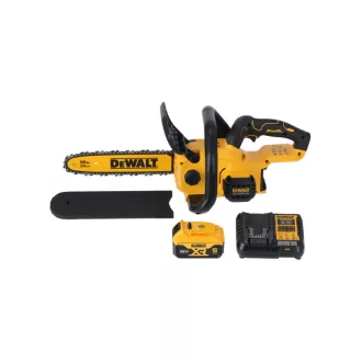   DEWALT Akkus láncfűrész 18 V szénkefe nélküli 30 cm (1 x 5,0 Ah akku + töltő)