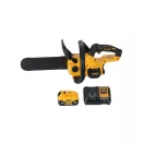 DEWALT Akkus láncfűrész 18 V szénkefe nélküli 30 cm (1 x 5,0 Ah akku + töltő)