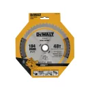 DEWALT Fűrésztárcsa fémre 184 x 20 x 1,6 mm / 48T