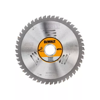 DEWALT Fűrésztárcsa alumíniumhoz 216 x 30 x 2,6 mm / 48T