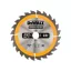 DEWALT CONSTRUCTION Fűrésztárcsa szeges fához 152 x 20 x 2,4 mm / 24T