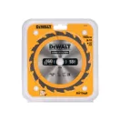 DEWALT CONSTRUCTION Fűrésztárcsa szeges fához 160 x 20 x 2,4 mm / 18T