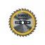 DEWALT CONSTRUCTION Fűrésztárcsa szeges fához 184 x 16 x 2,6 mm / 30T
