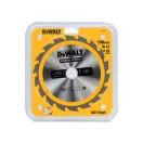 DEWALT CONSTRUCTION Fűrésztárcsa szeges fához 190 x 30 x 2,6 mm / 18T
