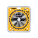 DEWALT CONSTRUCTION Fűrésztárcsa szeges fához 190 x 30 x 2,6 mm / 24T