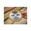 DEWALT CONSTRUCTION Fűrésztárcsa szeges fához 190 x 30 x 2,6 mm / 24T