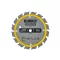 DEWALT CONSTRUCTION Fűrésztárcsa szeges fához 136 x 10 x 1,86 mm / 16T