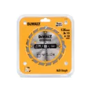 DEWALT CONSTRUCTION Fűrésztárcsa szeges fához 136 x 10 x 1,86 mm / 16T