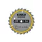 DEWALT CONSTRUCTION Fűrésztárcsa szeges fához 136 x 10 x 1,86 mm / 24T