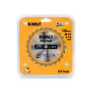 DEWALT CONSTRUCTION Fűrésztárcsa szeges fához 136 x 10 x 1,86 mm / 24T