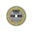 DEWALT CONSTRUCTION Fűrésztárcsa szeges fához 165 x 20 x 1,86 mm / 36T