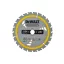 DEWALT CONSTRUCTION Fűrésztárcsa szeges fához 184 x 20 x 1,79 mm / 24T