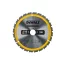 DEWALT CONSTRUCTION Fűrésztárcsa szeges fához 216 x 30 x 2,6 mm / 24T