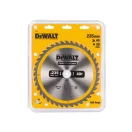 DEWALT CONSTRUCTION Fűrésztárcsa szeges fához 235 x 30 x 2,6 mm / 40T