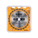 DEWALT CONSTRUCTION Fűrésztárcsa szeges fához 250 x 30 x 3,0 mm / 24T