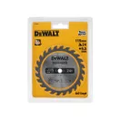 DEWALT CONSTRUCTION Fűrésztárcsa szeges fához 115 x 9,5 x 1,5 mm / 24T