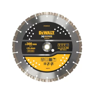   DEWALT EXTREME XR Gyémánt vágókorong univerzális 300 x 25,4 mm szegmentált