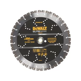   DEWALT ELITE Gyémánt vágókorong univerzális 355 x 25,4 mm szegmentált