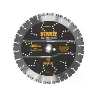   DEWALT ELITE Gyémánt vágókorong betonhoz 355 x 25,4 mm szegmentált