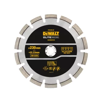   DEWALT ELITE Gyémánt vágókorong aszfalthoz 230 x 22,2 mm szegmentált
