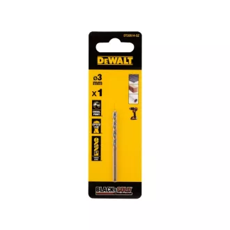 DEWALT BLACK & GOLD Csigafúró 3,0 x 61/33 mm HSS