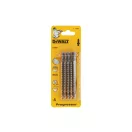DEWALT Dekopírfűrészlap fához T234X 116/91 x 2,0-3,0 mm HCS (5 db)