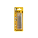 DEWALT EXTREME Dekopírfűrészlap fém/fa T345XF 132/101 x 2,4-5 mm bimetál (5 db)