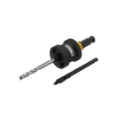 DEWALT RAPID LOAD Központosító adapter körkivágókhoz fafúrószárral (32 - 210 mm)