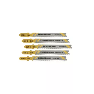   DEWALT EXTREME Dekopírfűrészlap laminált lapokhoz T101BIF 82/59 x 1,7 mm bimetál (5 db)