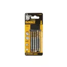 DEWALT EXTREME Dekopírfűrészlap laminált lapokhoz T101BIF 82/59 x 1,7 mm bimetál (5 db)