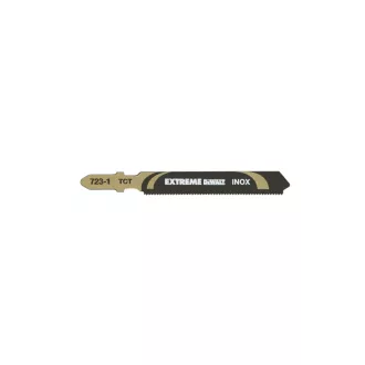  DEWALT EXTREME Dekopírfűrészlap INOX-hoz T118AHM 76/47 x 1,0 mm TCT