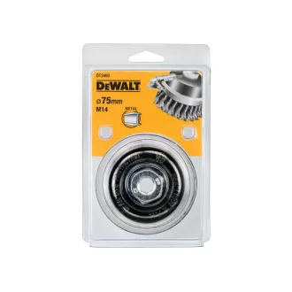 DEWALT Fazékkefe 75 mm x M14 sodrott