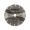 DEWALT Gyémánt vágókorong univerzális 180 x 2,4 x 7,0 x 22,2 mm szegmentált