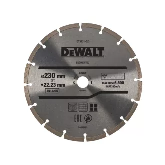   DEWALT Gyémánt vágókorong univerzális 230 x 2,4 x 7,0 x 22,2 mm szegmentált