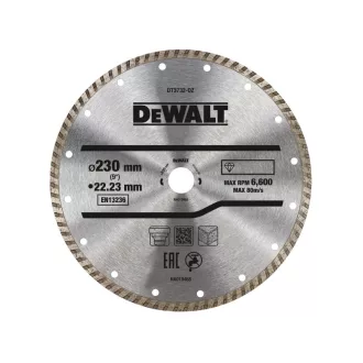   DEWALT Gyémánt vágókorong univerzális 230 x 2,4 x 7,0 x 22,2 mm turbo