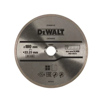  DEWALT Gyémánt vágókorong univerzális 180 x 1,6 x 22,2 mm folytonos