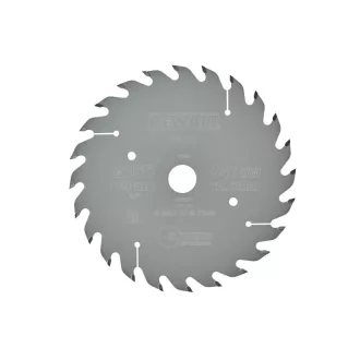   DEWALT EXTREME Fűrésztárcsa fához 165 x 20 x 2,6 mm / 24T