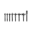 DEWALT Forstner fúró készlet 8 részes(25,28,32,38,45,54,65 mm) 1/4" HEX befogással