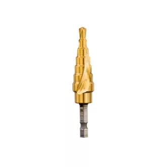   DEWALT EXTREME IMPACT Lépcsős fúró 6 - 18 mm titán bevonatos 1/4" HEX befogással