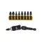 DEWALT EXTREME Bithegy készlet 9 részes + csuklós mágneses bithegy-tartó