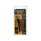 DEWALT EXTREME Bithegy készlet 9 részes + csuklós mágneses bithegy-tartó