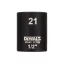DEWALT IMPACT Gépi Dugókulcs 1/2"  21 mm CrMo.