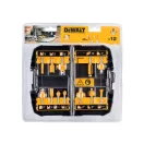 DEWALT Marószárkészlet felső maróhoz 12 részes (8 mm)