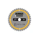 DEWALT CONSTRUCTION Fűrésztárcsa klt. 2 részes szeges fához 165 x 20 x 1,49 mm / 24T + 36T