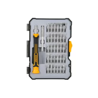   INGCO Precíziós csavarhúzó készlet 32 részes mágneses CrV