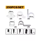 INGCO Rögzítőbilincs készlet betonszögbelövőhöz (250 db)