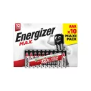 ENERGIZER MAX AAA/mikro alkáli elem 1,5 V (10 db)