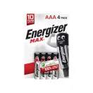 ENERGIZER MAX AAA/mikro alkáli elem 1,5 V (4 db)