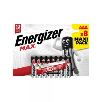 ENERGIZER MAX AAA/mikro alkáli elem 1,5 V (8 db)